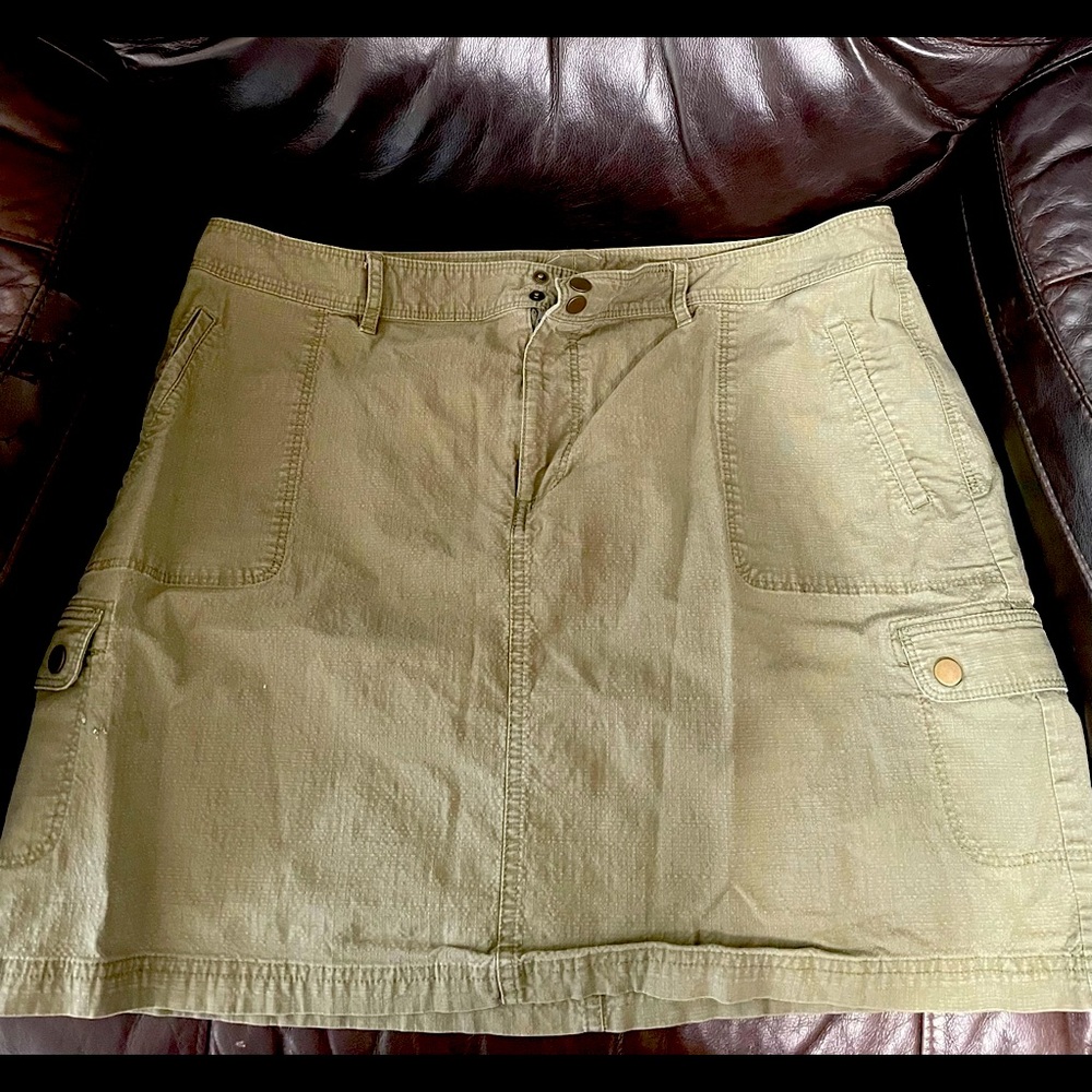LL Bean Favorite Fit Skirt size 20